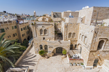 耶路撒冷老城的建筑物