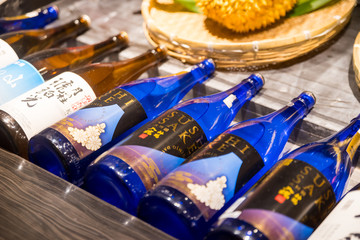 日本酒展示