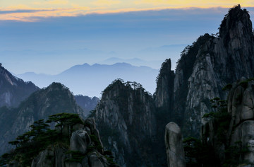 黄山风景 黄山山景