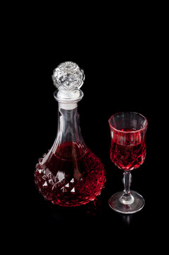 红酒水晶酒瓶