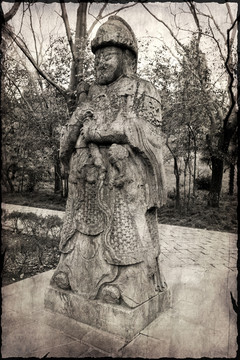 南京 皇陵 雕塑