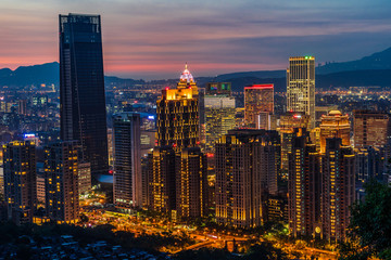 台北象山夜景