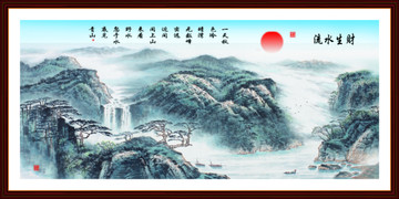 山水国画