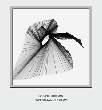 幾何線條藝術(shù)無框畫