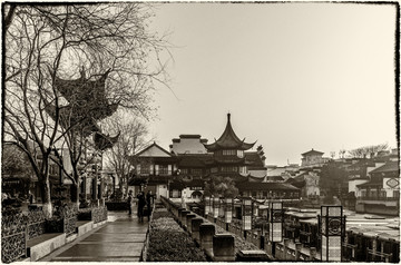 南京夫子庙老照片 老南京