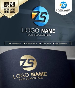 ZS字母标志 ZS字母LOGO