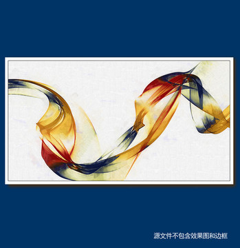 抽象油畫