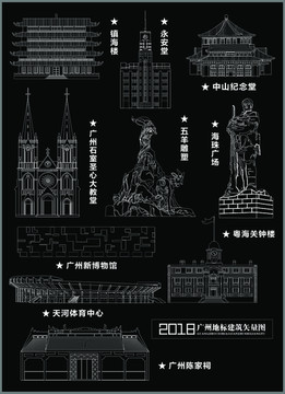廣州線稿