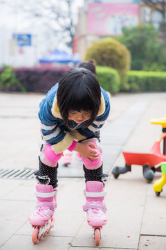 轮滑女孩