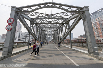 苏州河上的铁桥