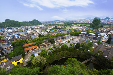 桂林城市全景