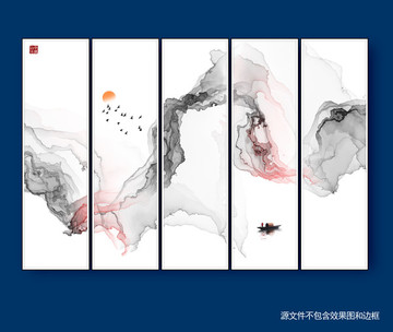 新中式裝飾畫