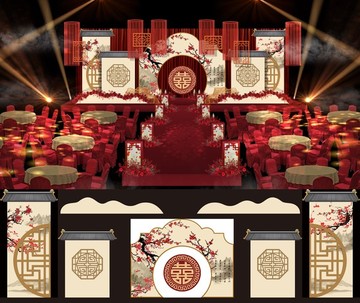 中式舞臺(tái)設(shè)計(jì)