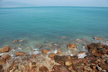 蔚蓝大海风景