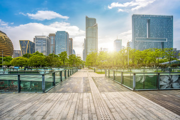 杭州钱江新城建筑景观