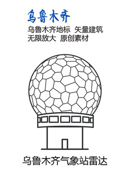 烏魯木齊 烏魯木齊氣象站雷達(dá)