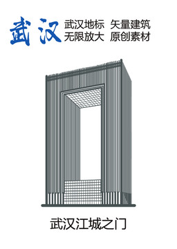 武漢地標(biāo) 武漢江城之門
