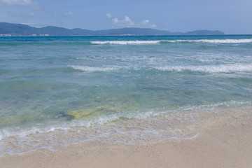 热带海洋沙滩海浪