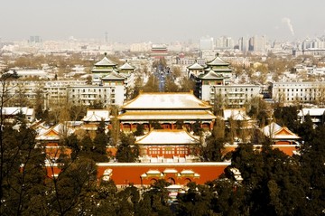 冬季的北京
