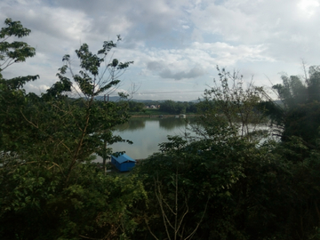 乡村河畔风景 非高清