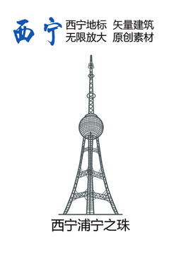 西寧地標 西寧浦寧之珠