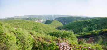 青天河靳家岭风光