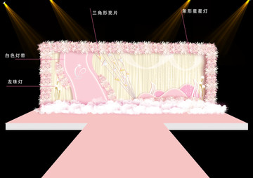 粉色櫻花浪漫婚禮