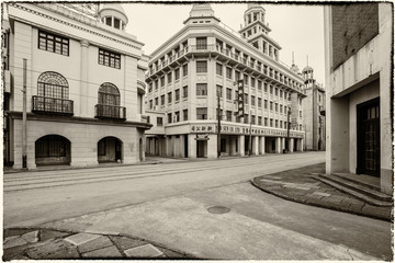 老上海 民国建筑 老上海街景