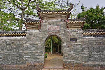 中式门楼山墙