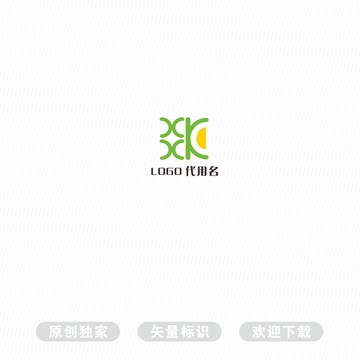 XK字母LOGO