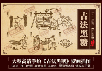 古法黑糖 古法紅糖 手工紅糖