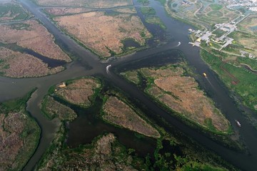 江苏盐城九龙口风景区