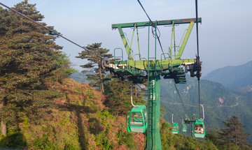 龟峰山 索道