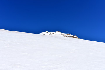 雪景 雪域 蓝天