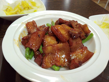 生炒腌制土猪肉