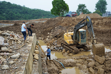 水利建设工地