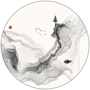 新中式裝飾畫(huà)
