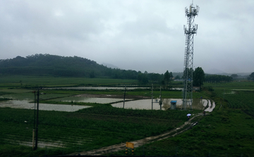 雨中乡村风景 非高清