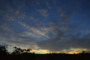 朝霞 晨光 早晨天空