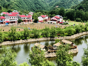 商南清油河镇后湾村景区