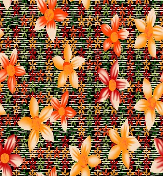 抽象花