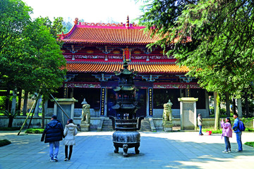 长沙岳麓山岳麓寺