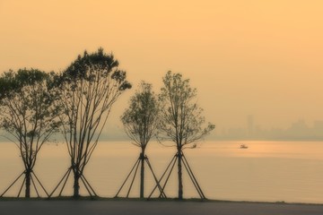 东湖绿道风景