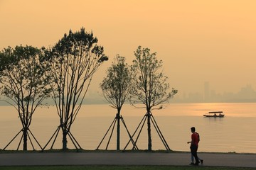 东湖绿道风景