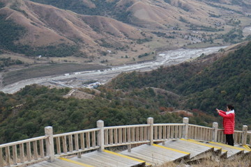 山谷栈道