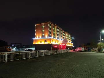 酒店夜景 建筑夜景 灯光灯饰