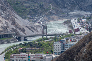 汶川縣城