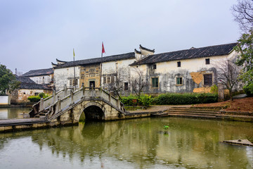 浙江金华寺平古村百顺堂