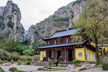 浙江温州乐清雁荡山灵岩景区