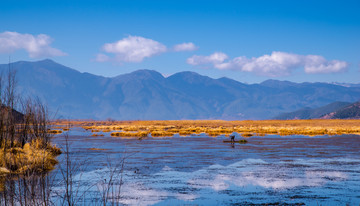 高原湖泊泸沽湖